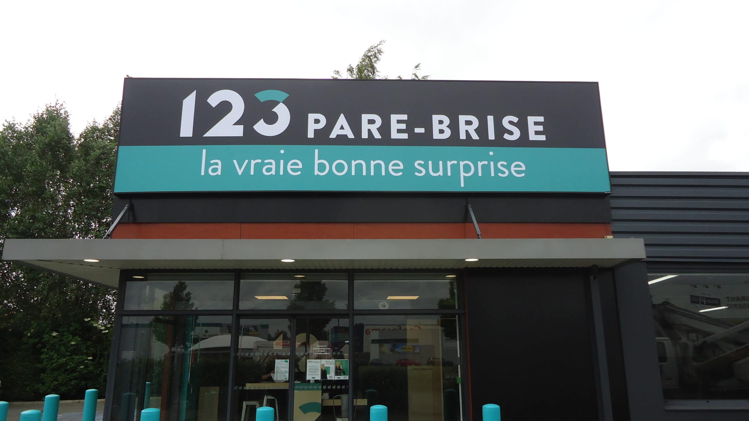 Enseigne du centre 123 Pare-Brise Arras