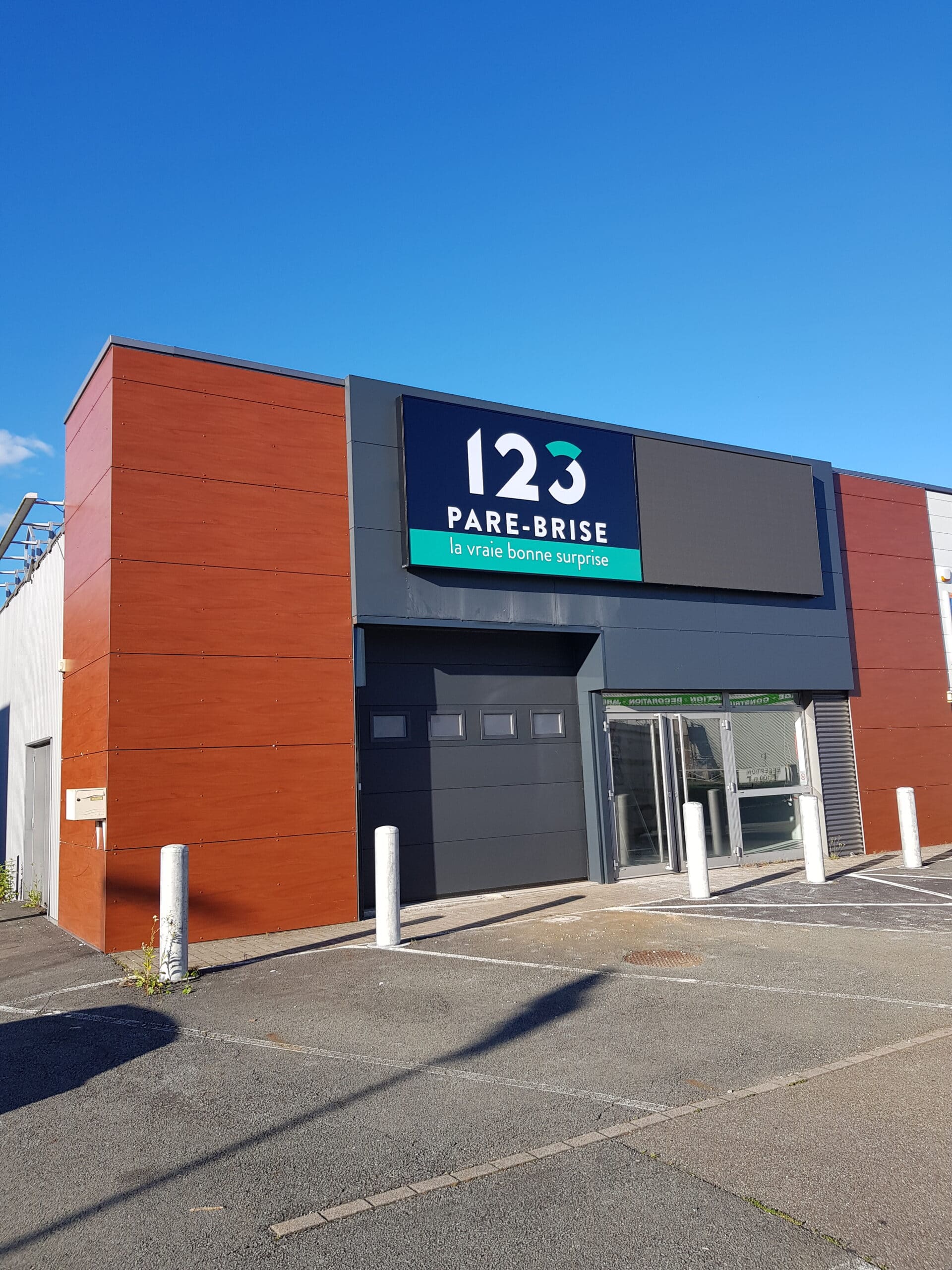 Devanture du garage 123 Pare-Brise Belfort