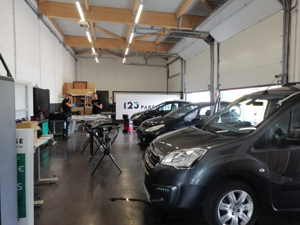 123PareBrise-Dunkerque-atelier Atelier de l'agence 123 Pare-Brise Dunkerque