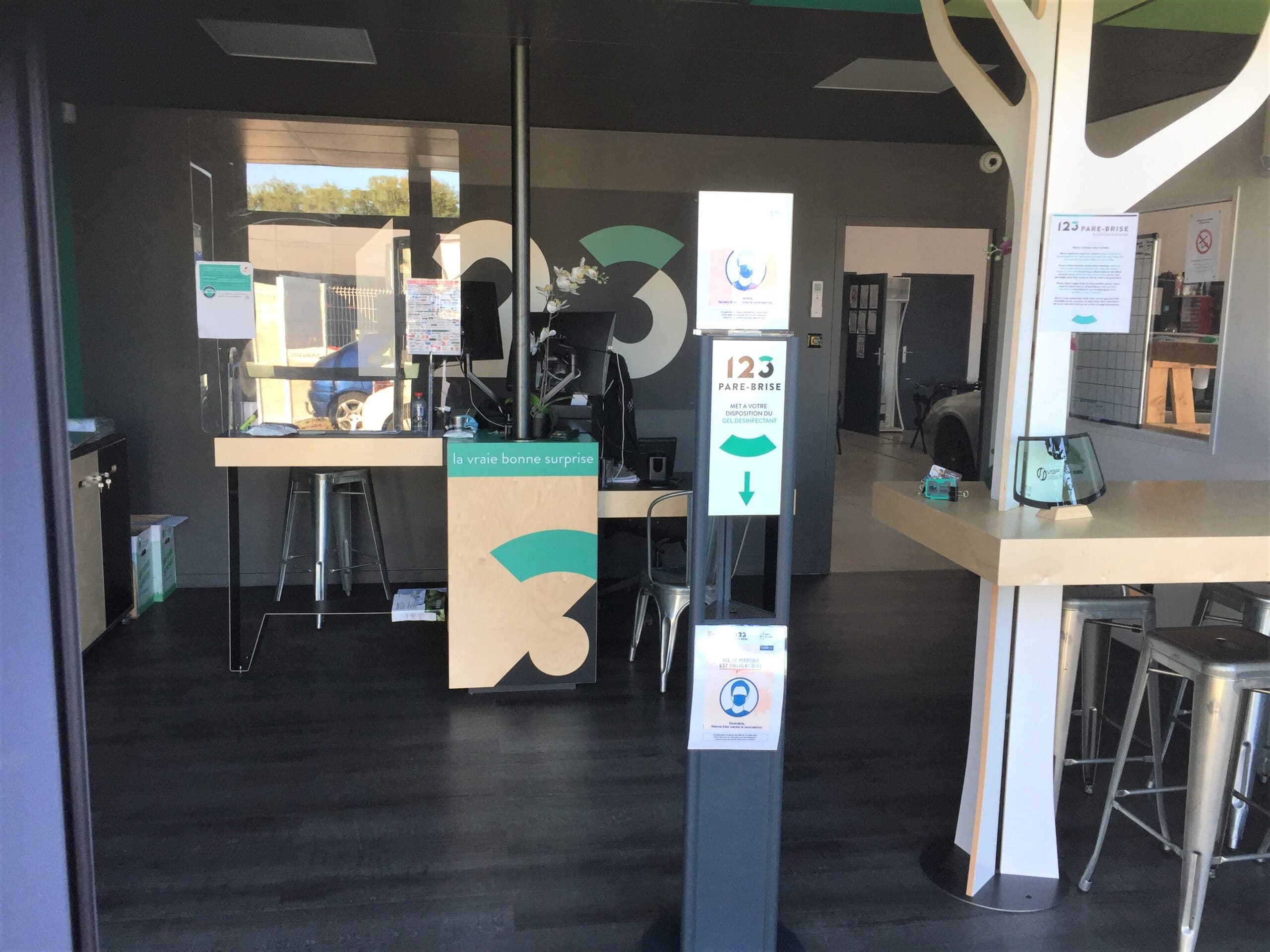 Accueil du centre 123 Pare-Brise Roanne