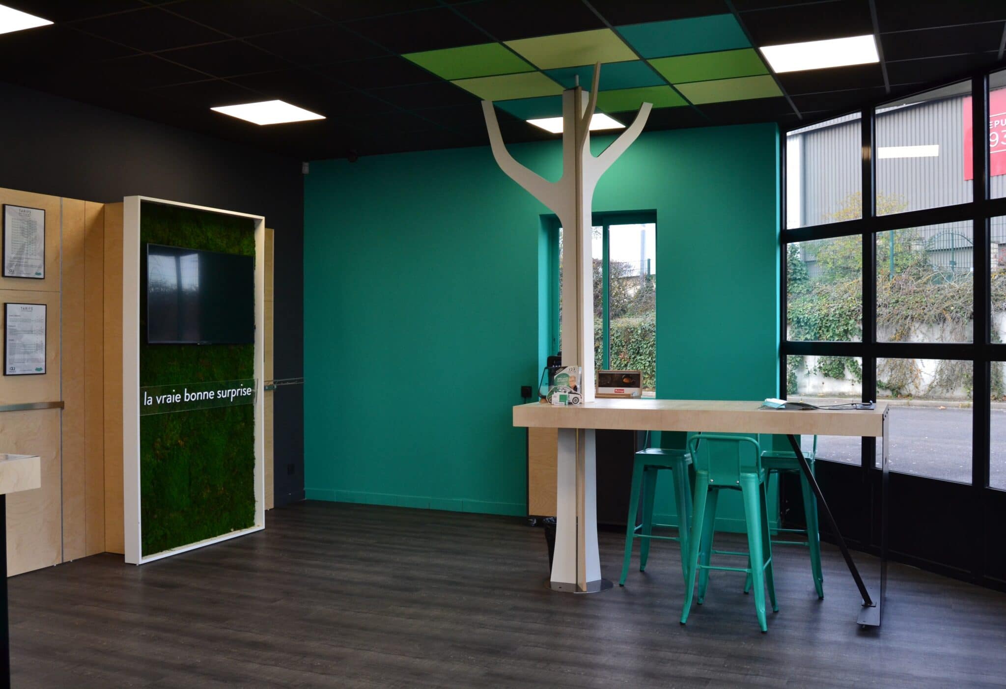 Espace client avec wifi gratuit du centre 123 Pare-Brise Dijon