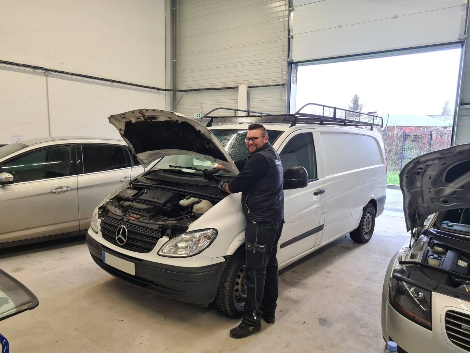 Remplacement de pare-brise dans l'atelier 123 Pare-Brise Evreux