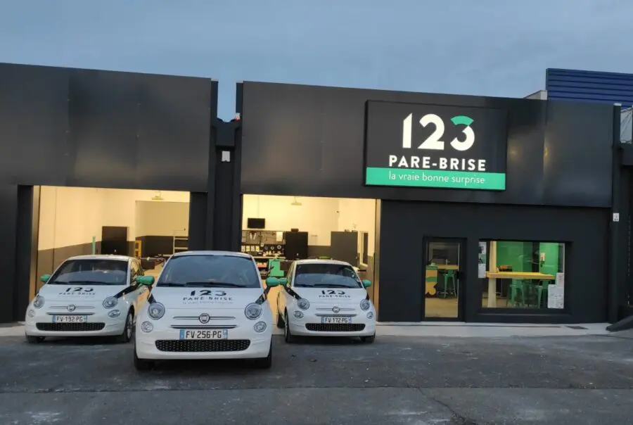Façade de l'agence 123 Pare-Brise Aubière