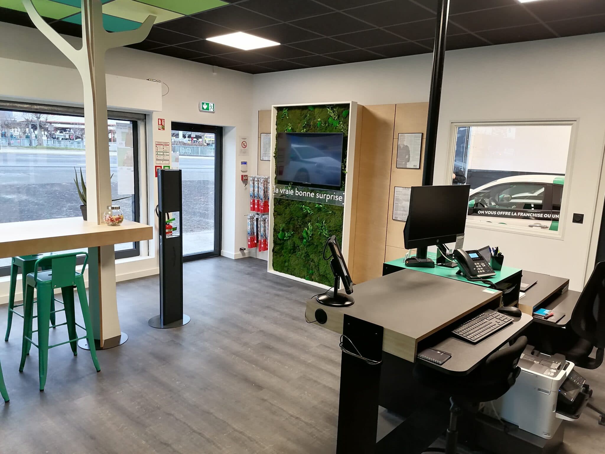 Intérieur du centre 123 Pare-Brise Aubière