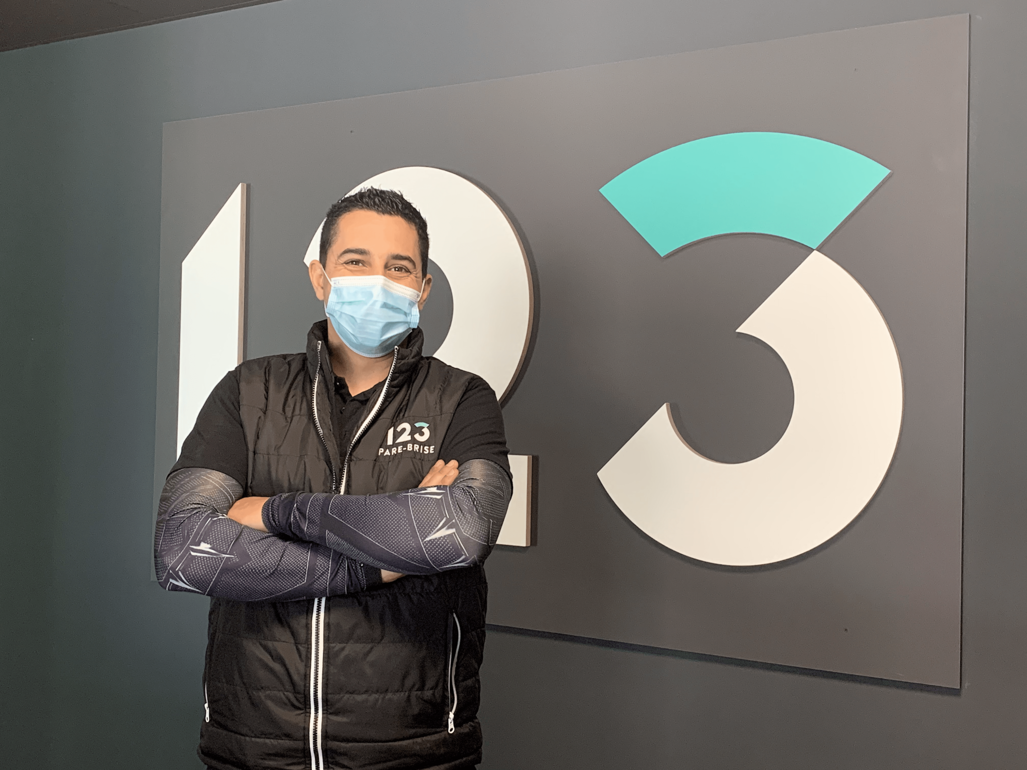 Chef de centre Fady de l'agence 123 Pare-Brise Saint-Priest