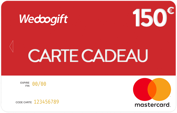 Chèque cadeau Wedoogift de 150€