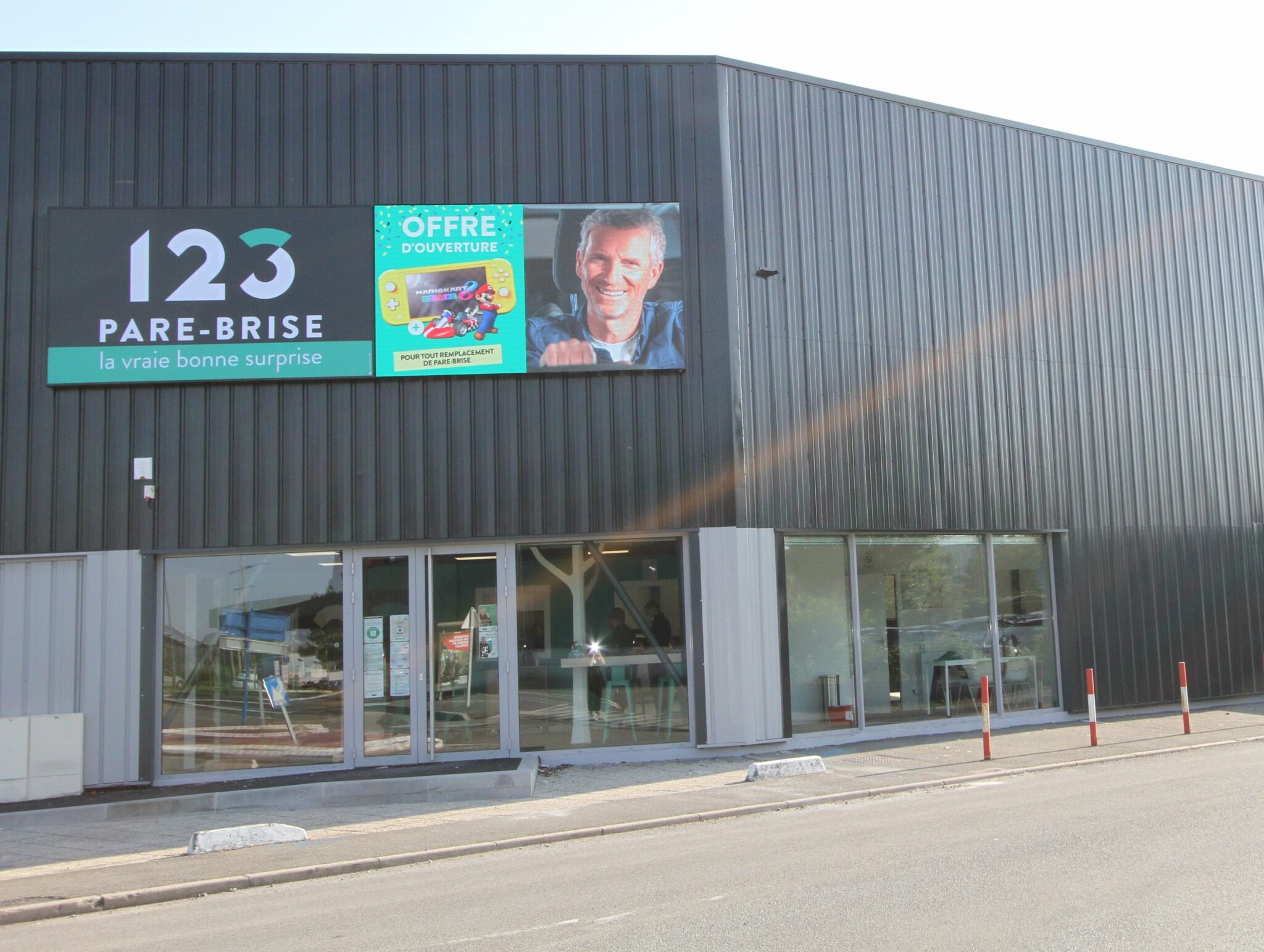 Façade de l'agence 123 Pare-Brise Douai