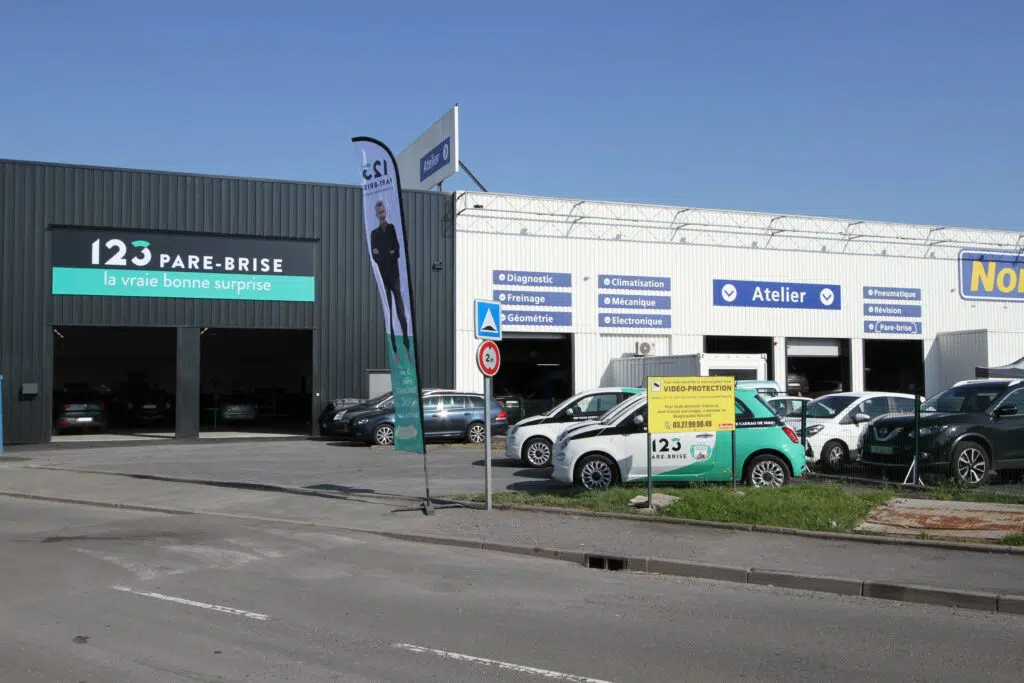 123parebrise-douai-norauto Entrée atelier 123 Pare-Brise Douai à côté de Norauto