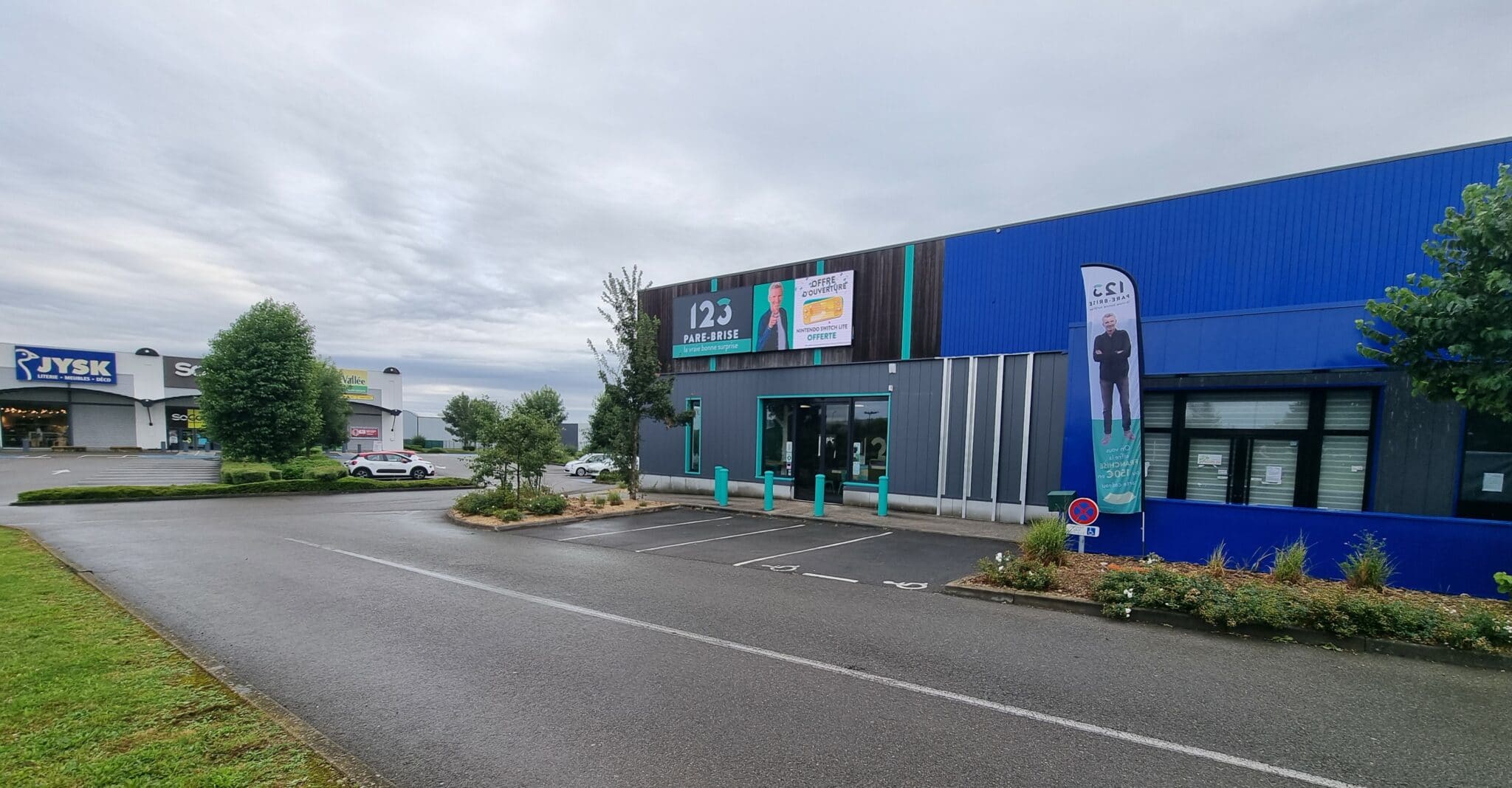 Extérieur du centre 123 Pare-Brise Dreux