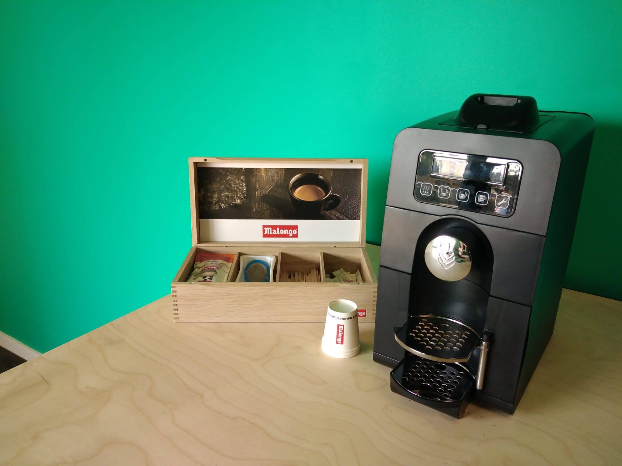 Machine à café Bio Malongo dans le centre 123 Pare-Brise Sorgues