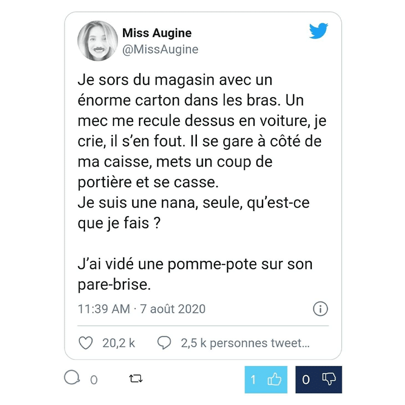 Les meilleurs Tweets sur le pare-brise, attention aux filles !