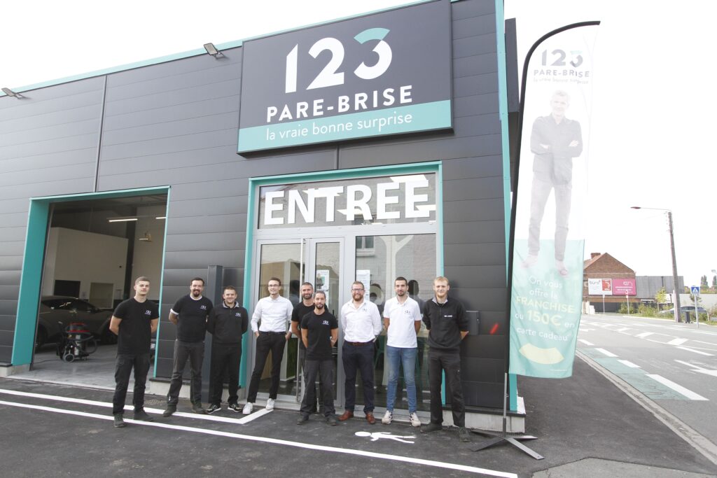 123parebrise-hazebrouck-equipe Photo de toute l'équipe 123 Pare-Brise Hazebrouck