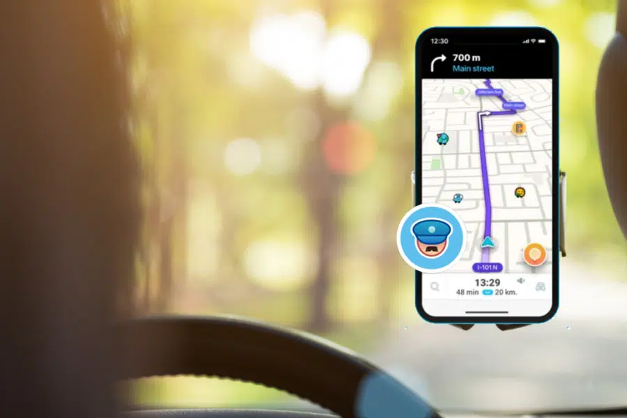 Fin des signalements des contrôles routiers sur Waze