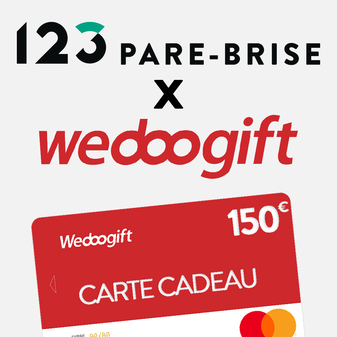 Chèque cadeau Wedoogift de 150€ offert par 123 PareBrise