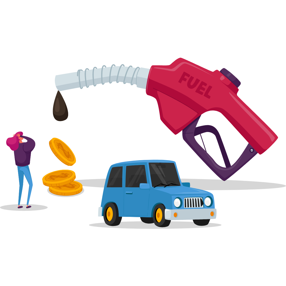 Chèque carburant pour lutter contre la hausse des prix et aider les familles modestes.