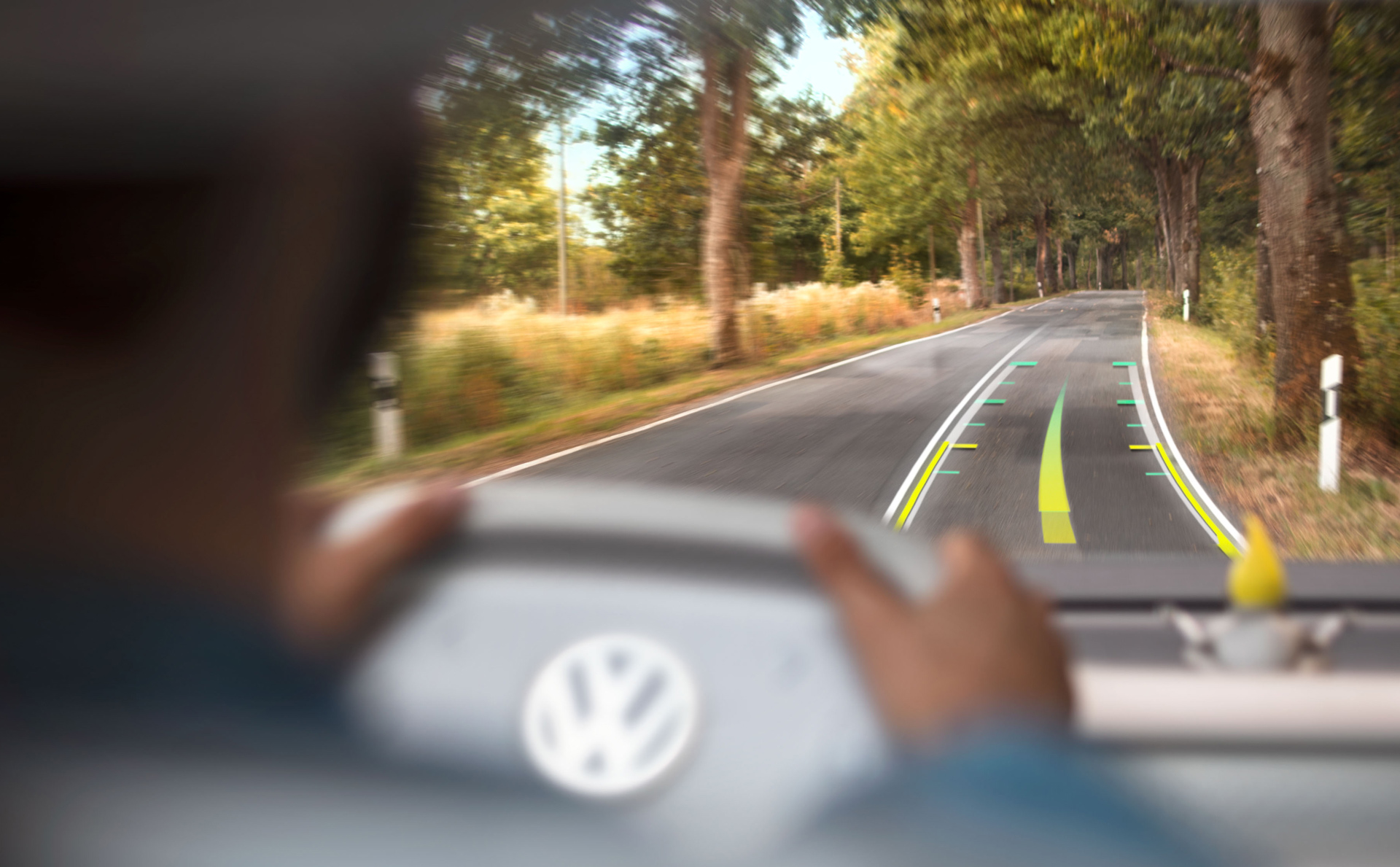 ID Buzz Combi VW head-up display