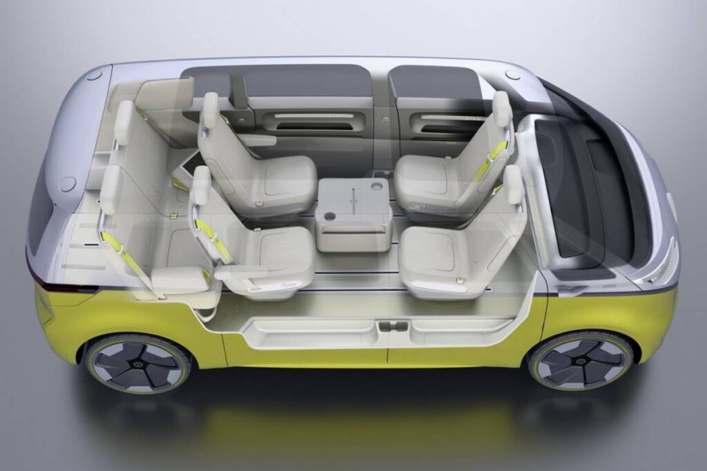 ID Buzz Combi VW le nouveau concept car électrique — free download