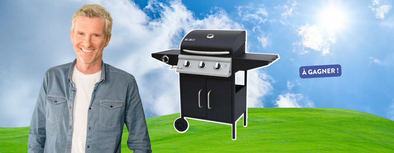 Jeu concours d’été : 1 barbecue à gaz à gagner !