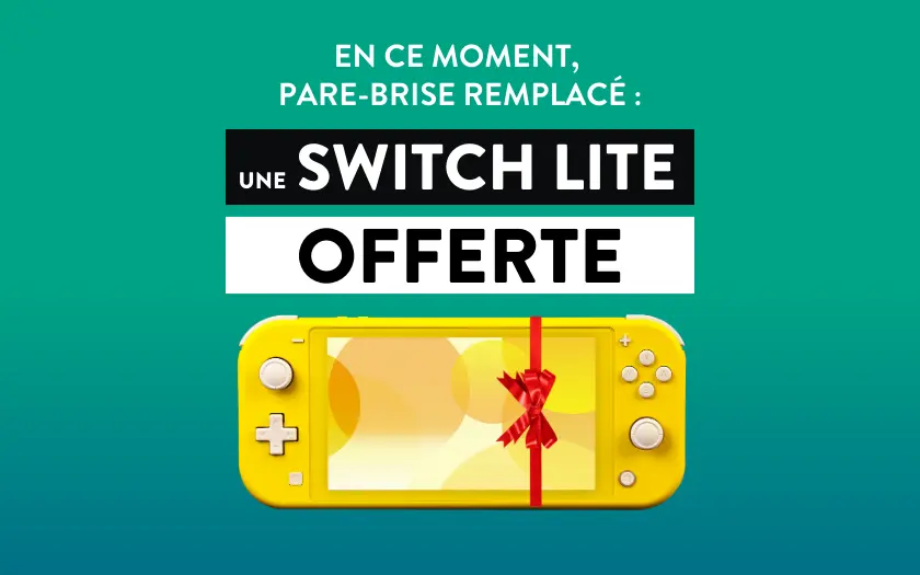 Offre Nintendo Switch Lite offerte 123 Pare-Brise été 2023