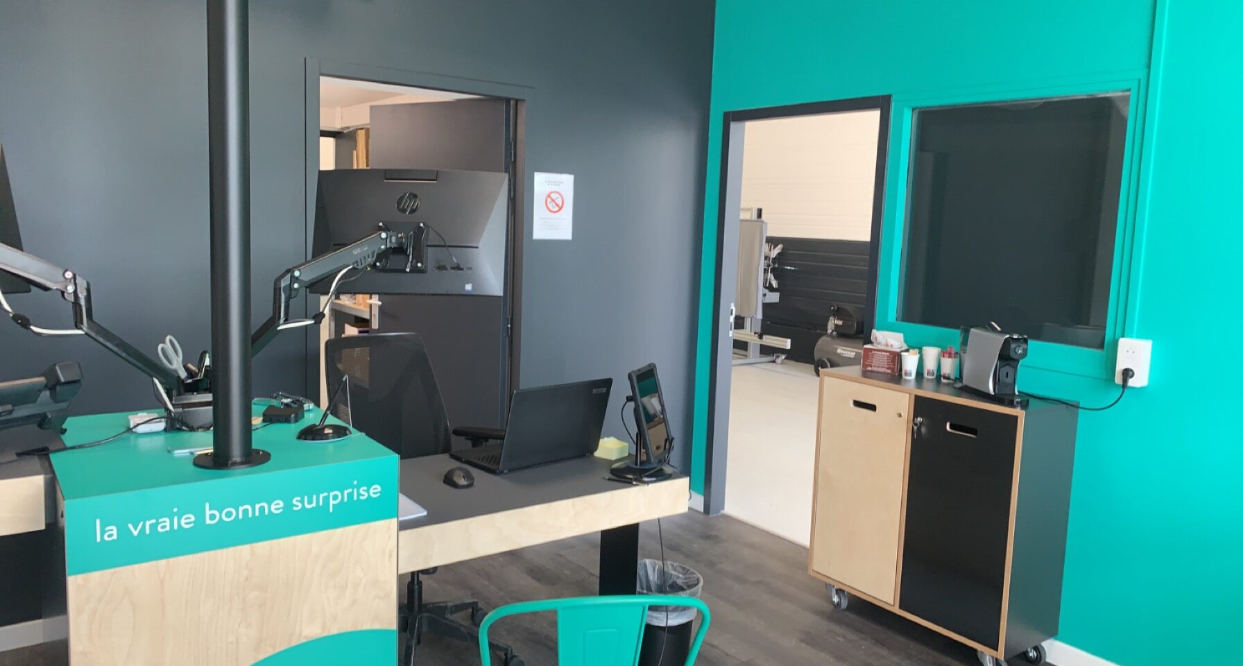 Intérieur agence Bordeaux Mérignac accueil