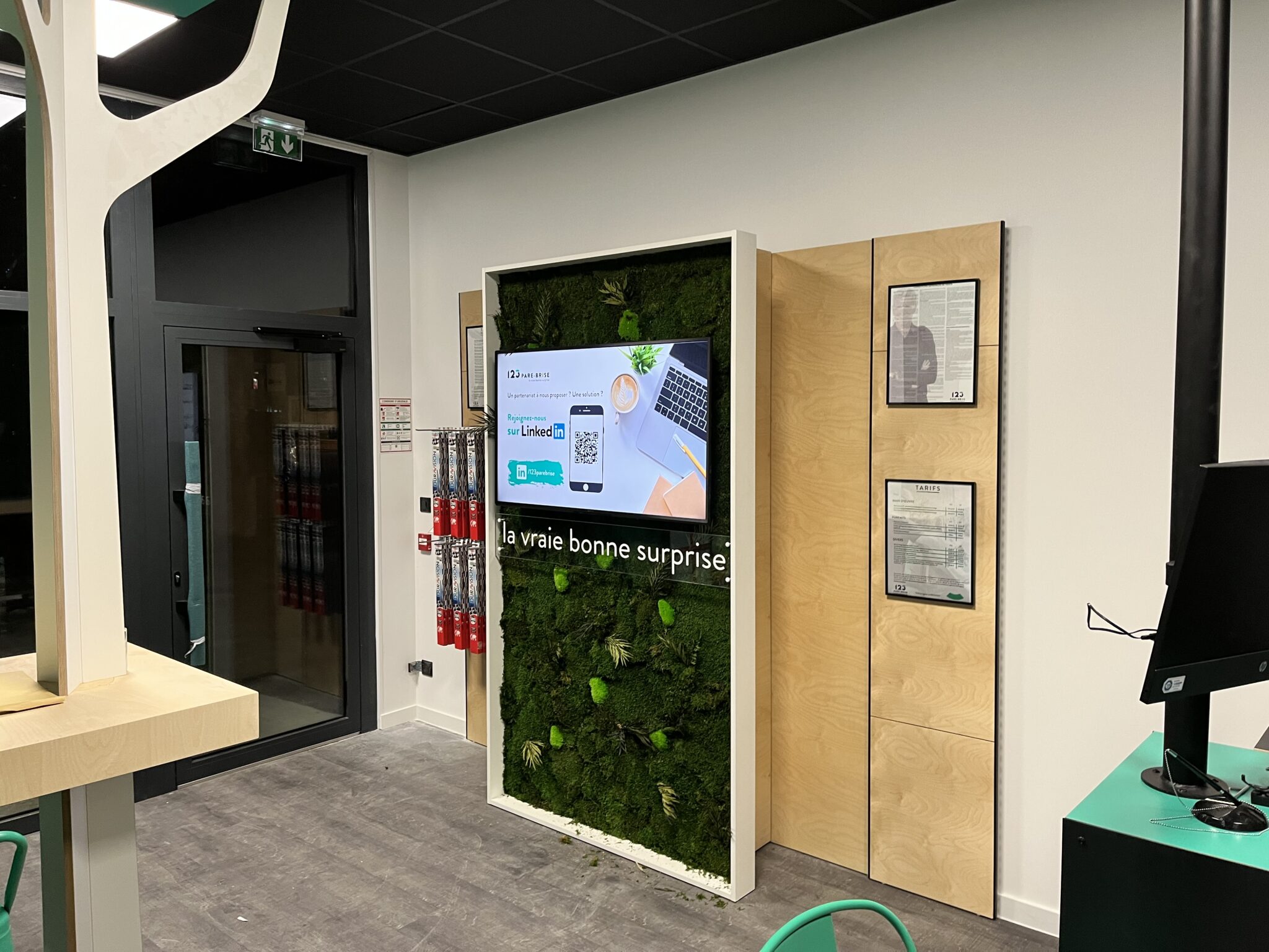 Intérieur agence Bordeaux Mérignac accueil