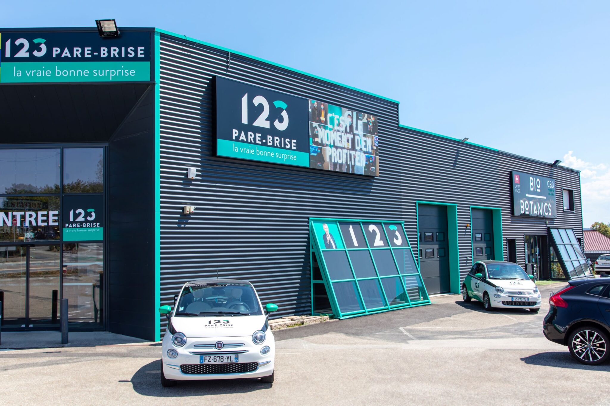 Extérieur 123 Pare-Brise façade