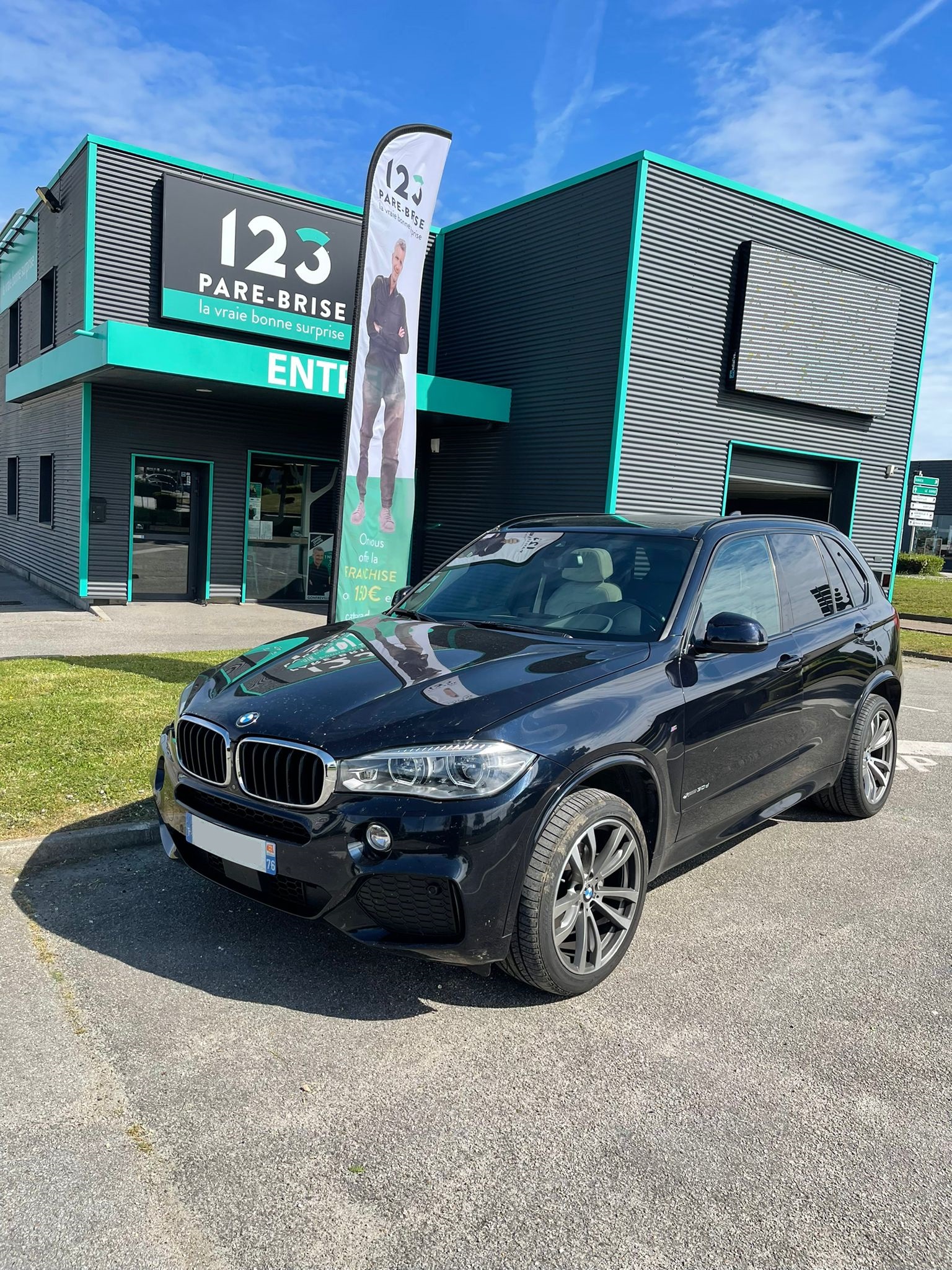 BMW réalisée à l'agence 123 Pare Brise le Havre