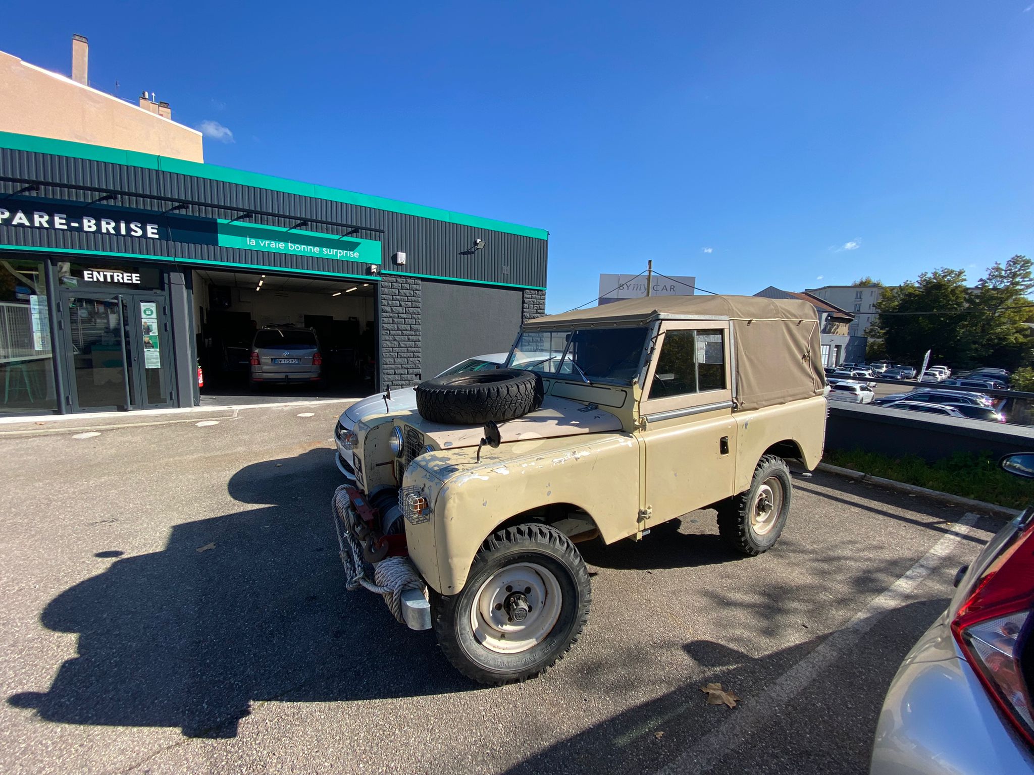 Agence 123 Pare-Brise Lyon Vaise véhicule