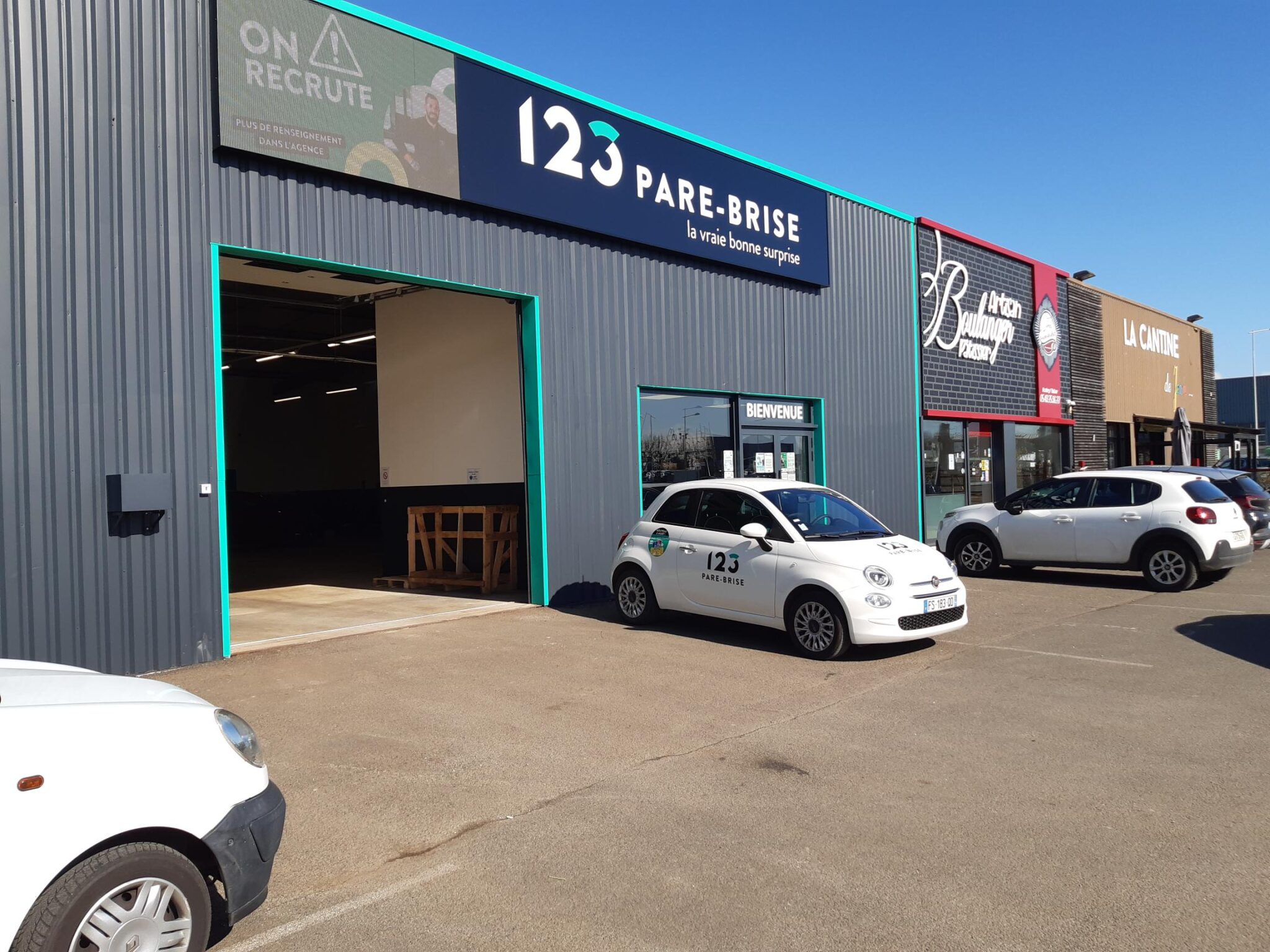 Agence 123 Pare Brise Niort façade