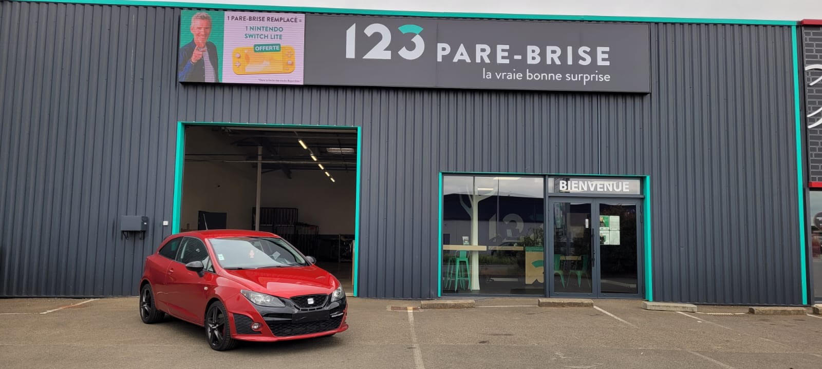 Agence 123 Pare Brise Niort véhicule client