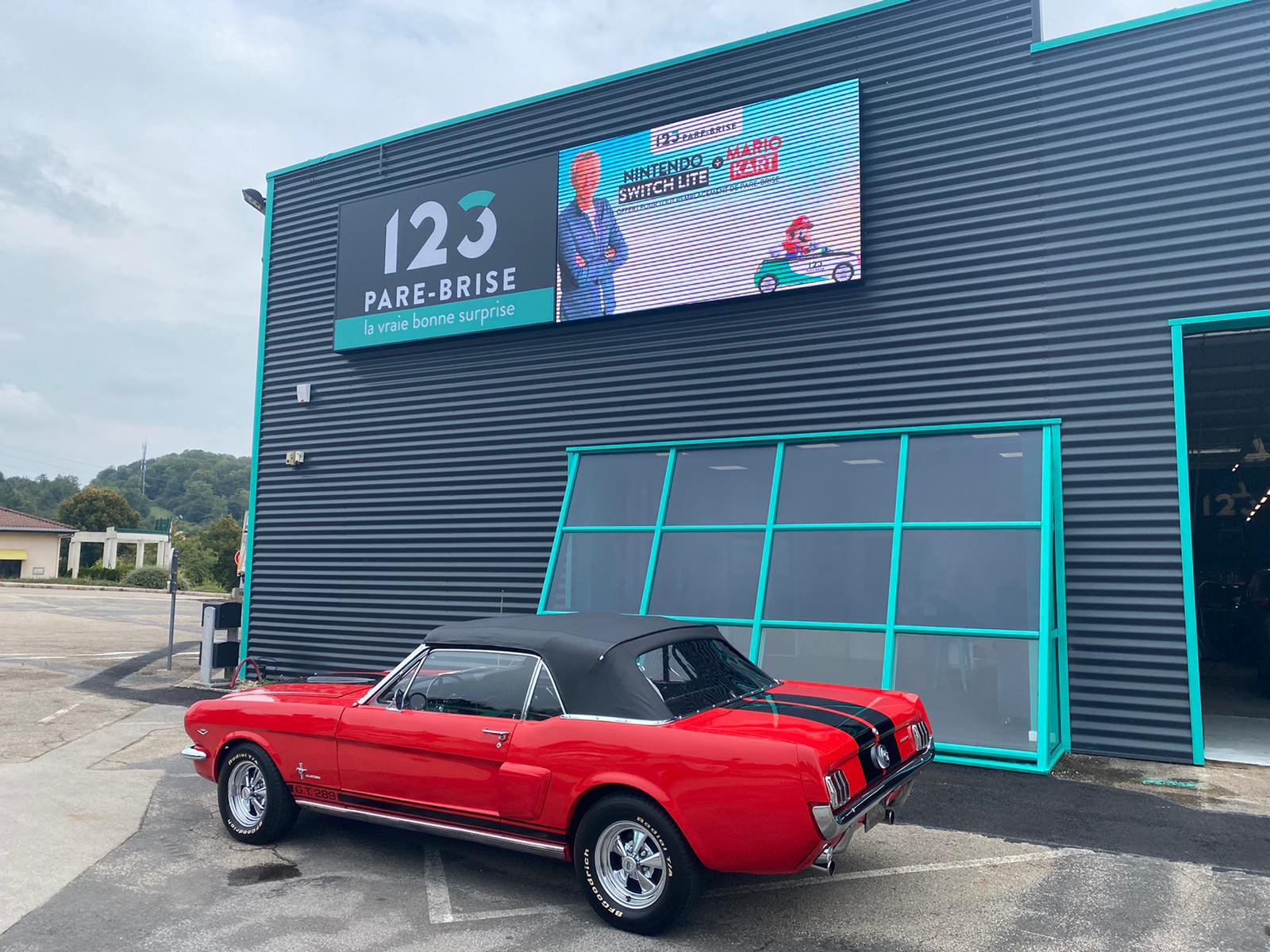 123 Pare-Brise Besançon extérieur véhicule client