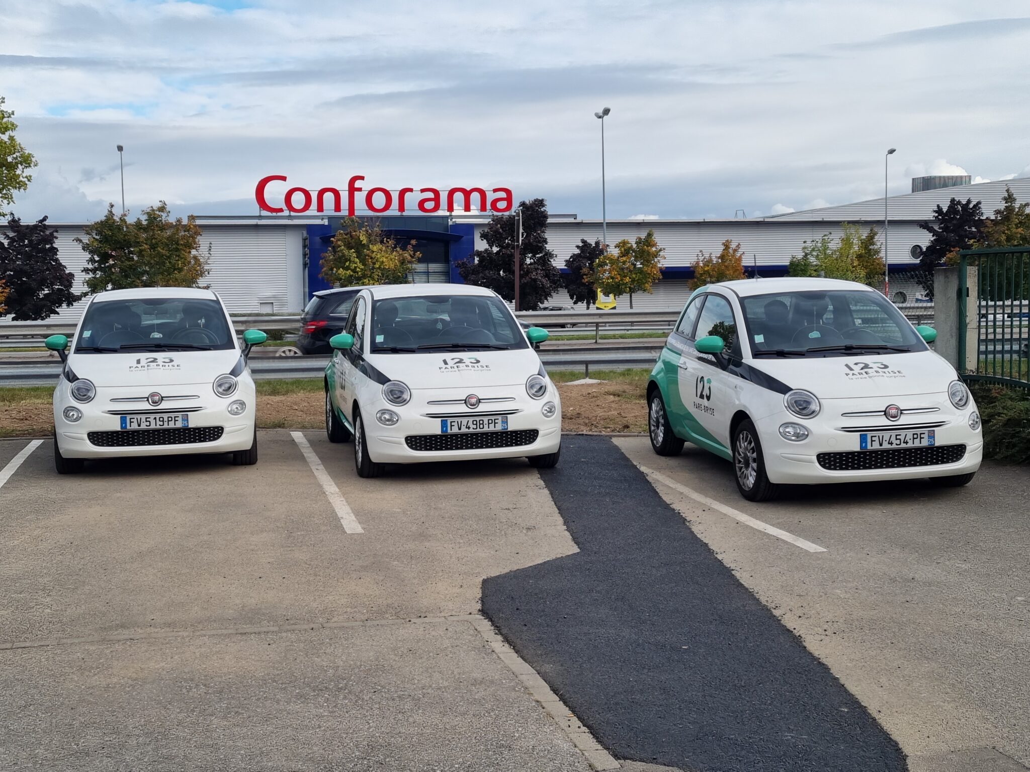 Agence 123 Pare Brise Colmar véhicule de courtoisie