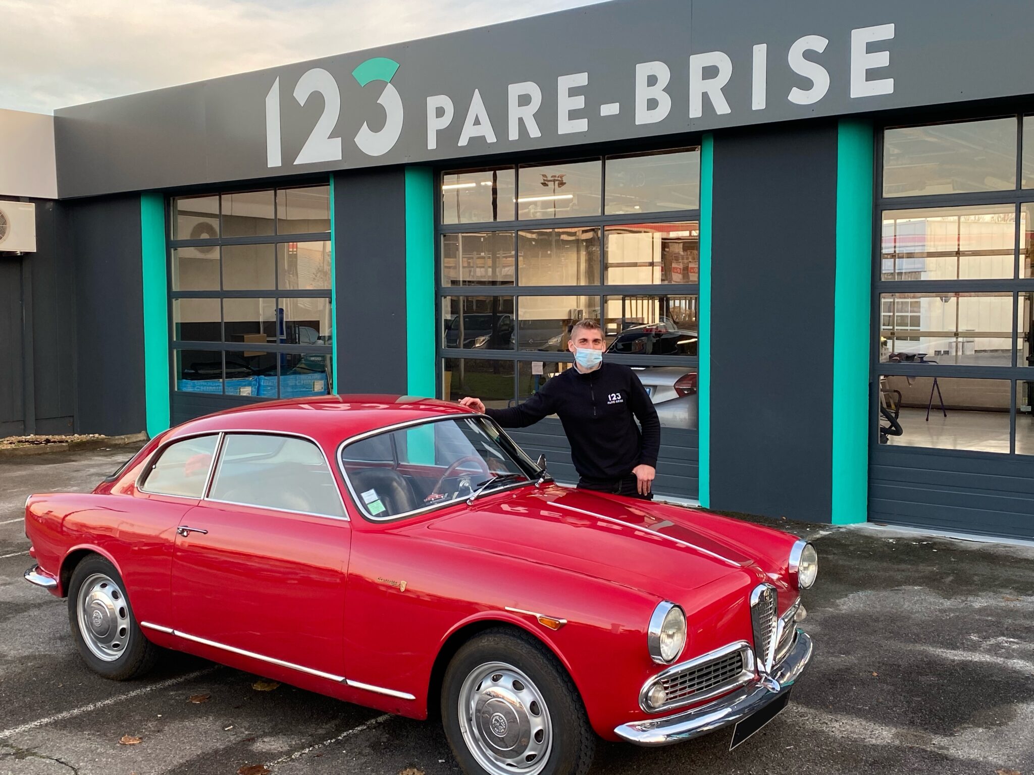 Agence 123 Pare-Brise Dijon vehicule alpha romeo