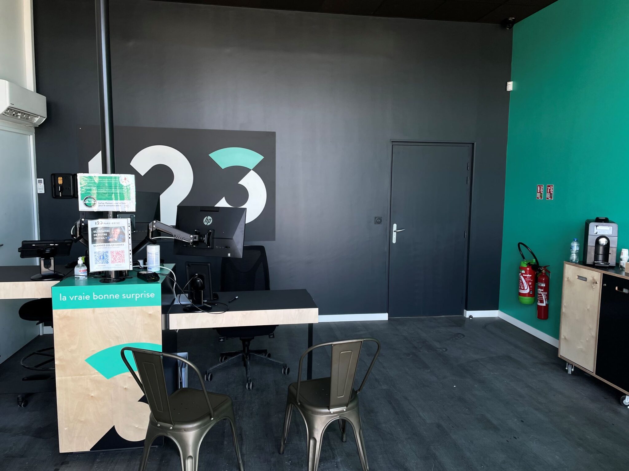 Agence 123 Pare Brise Laon accueil