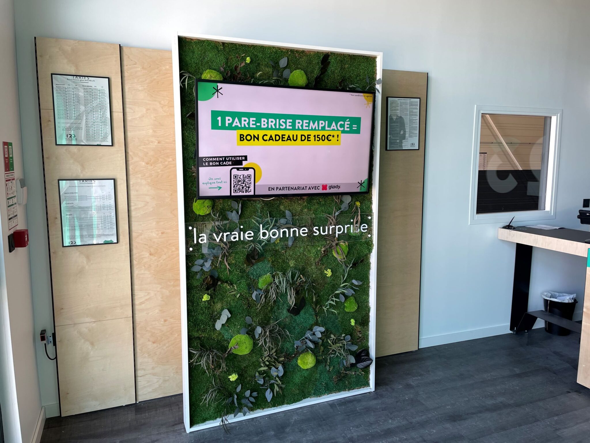 Agence 123 Pare Brise Laon interieur