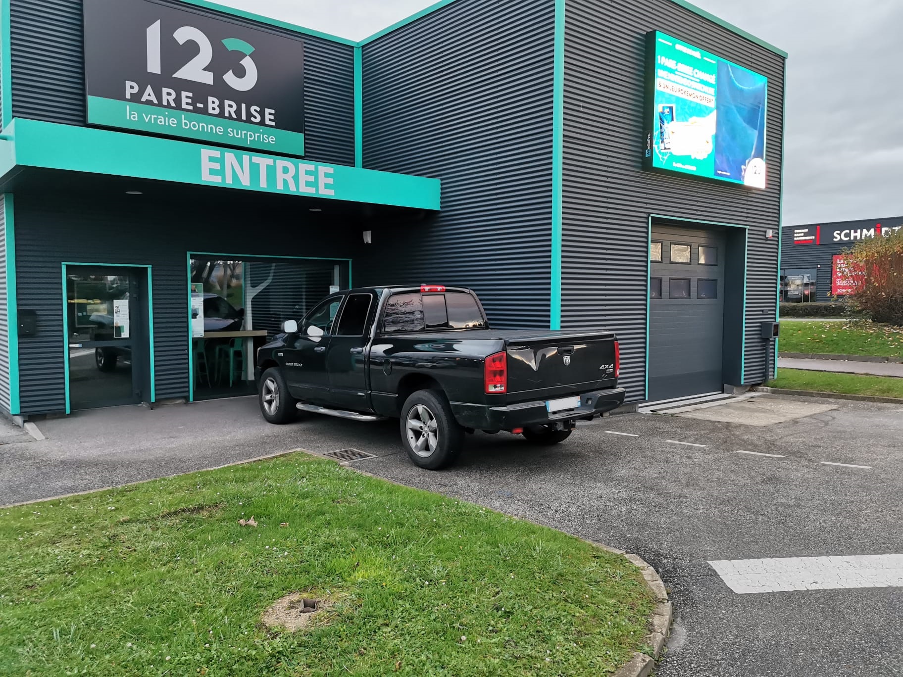 Lancia réalisée à l'agence 123 Pare Brise le Havre