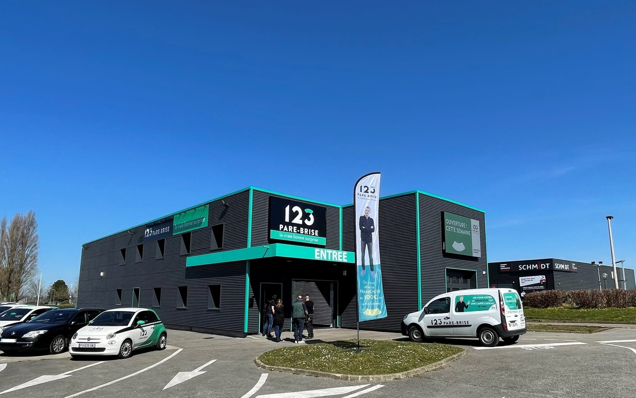 Agence 123 Pare-Brise le Havre façade