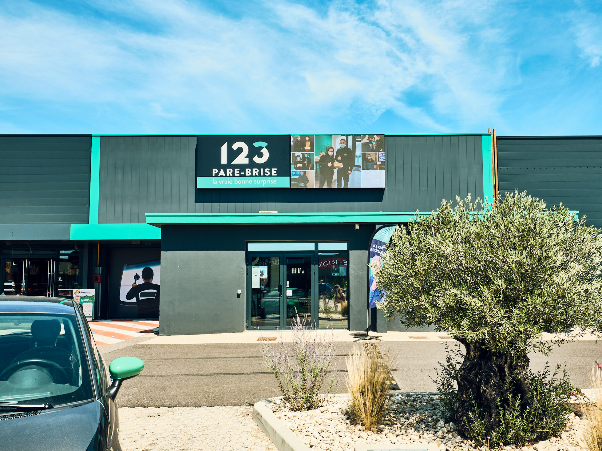Agence 123 Pare Brise Montélimar exterieur