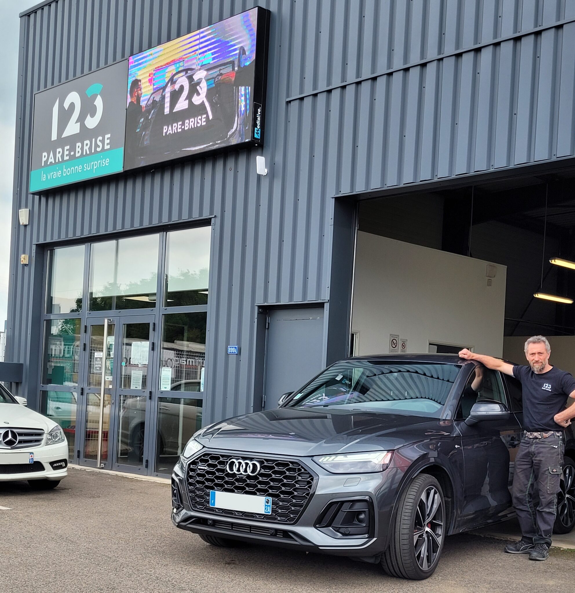 Agence 123 Pare Brise Roanne véhicule client