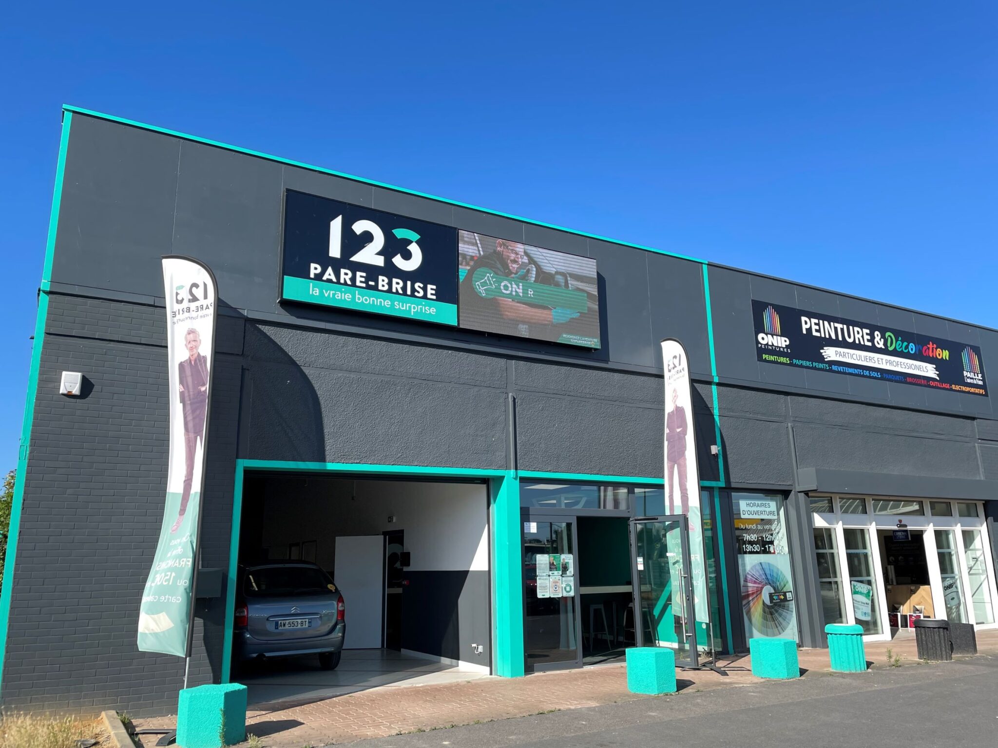 Agence 123 Pare Brise Saint Quentin devanture