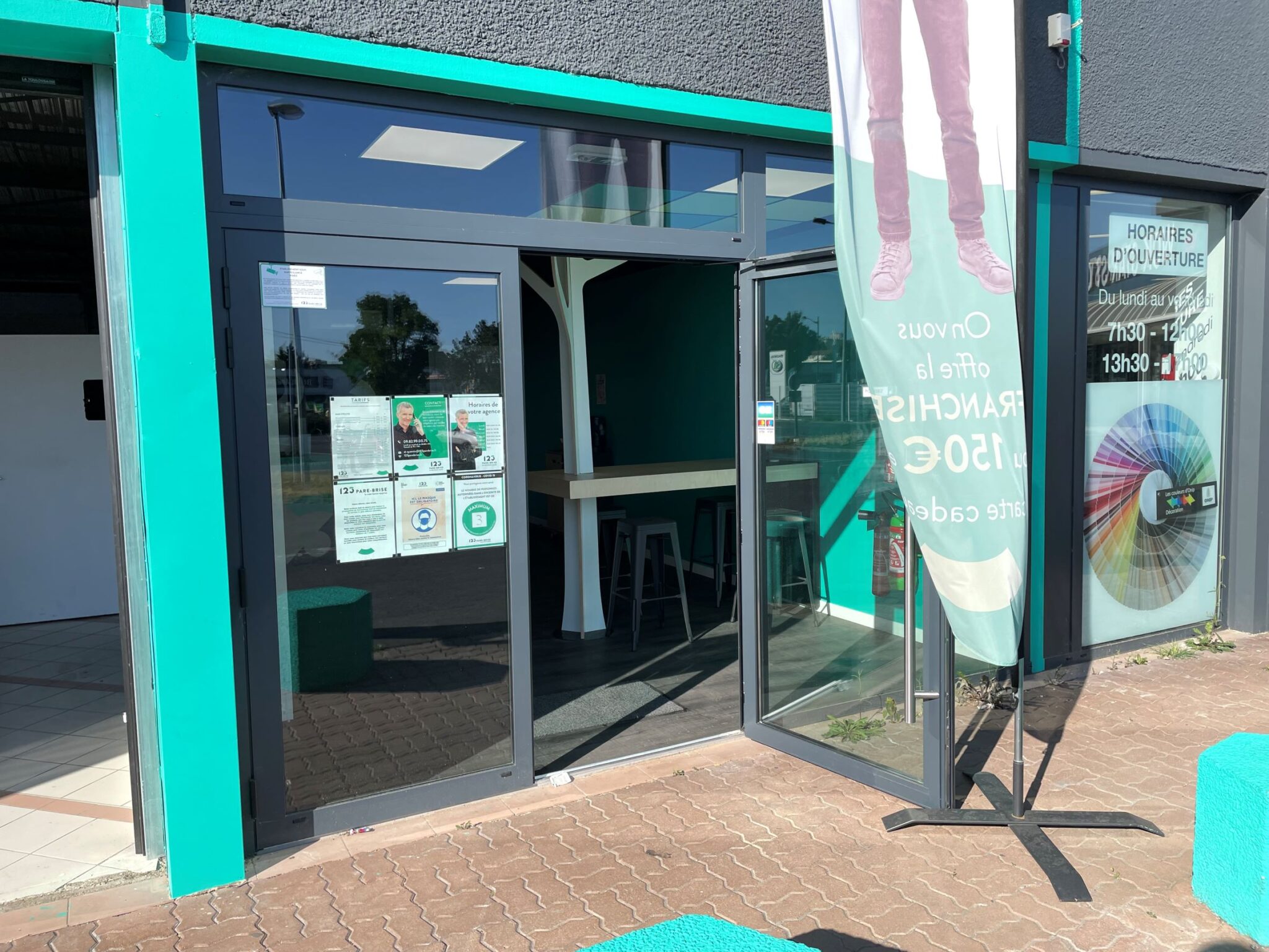 Agence 123 Pare Brise Saint Quentin entrée