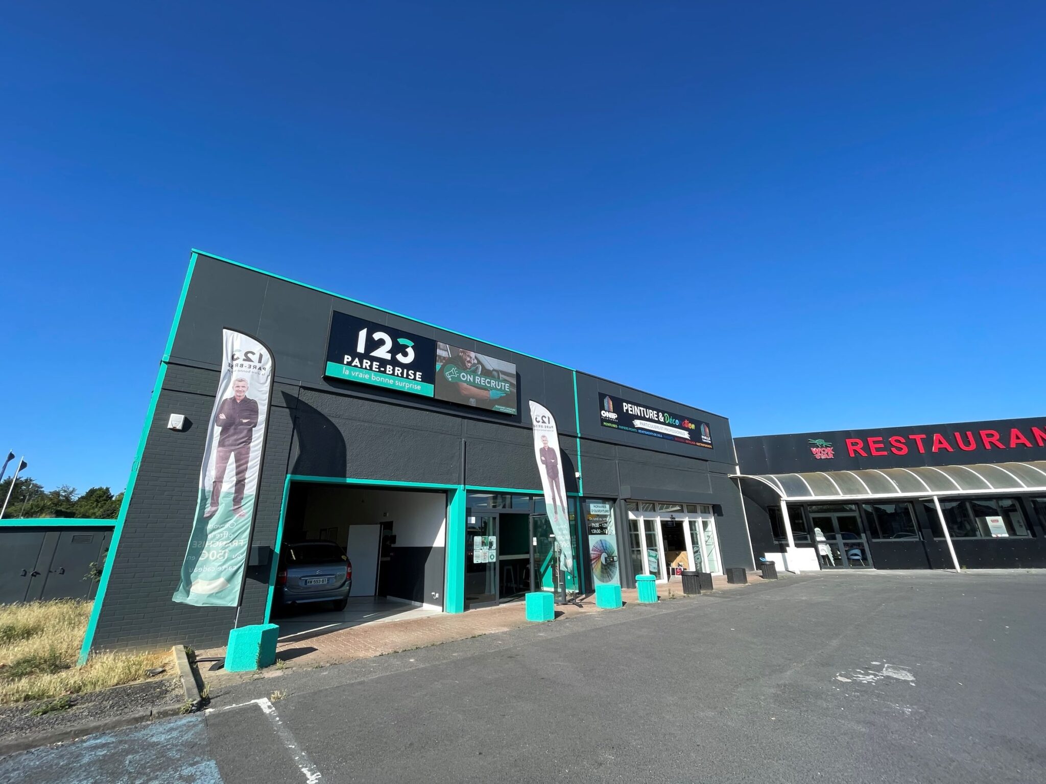 Agence 123 Pare Brise Saint Quentin extérieur