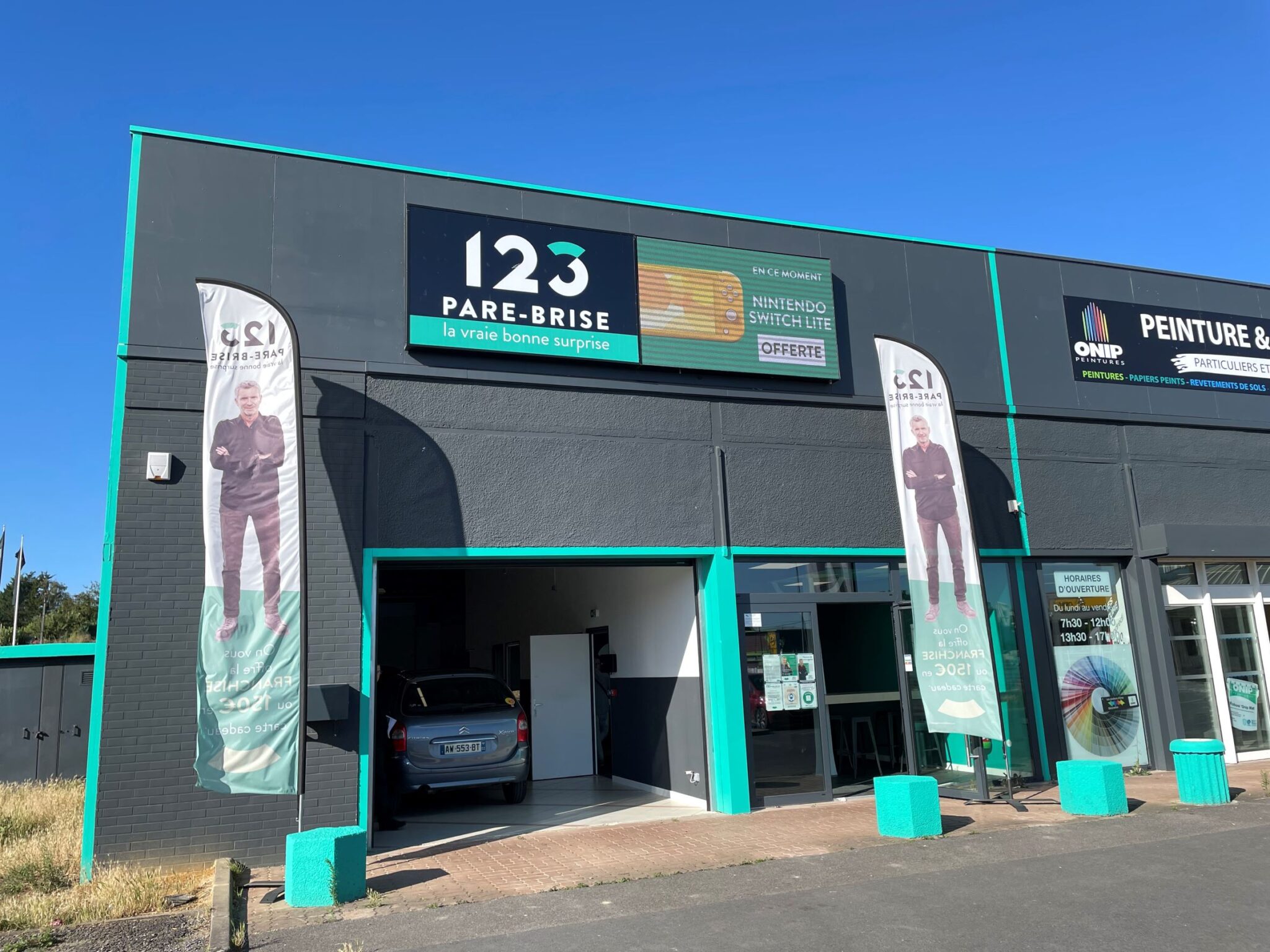 Agence 123 Pare Brise Saint Quentin façade