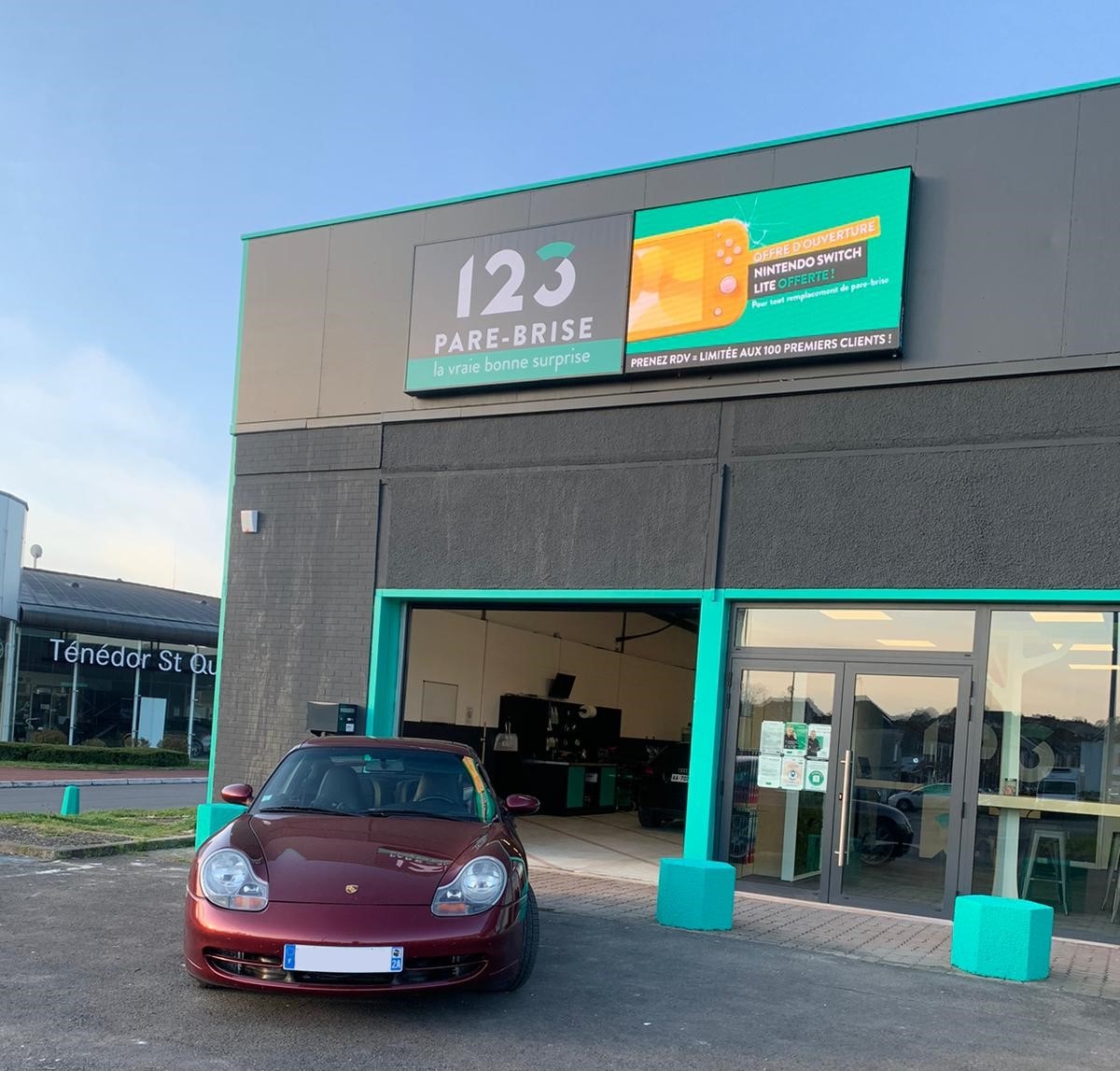 Agence 123 Pare Brise Saint Quentin Porsche
