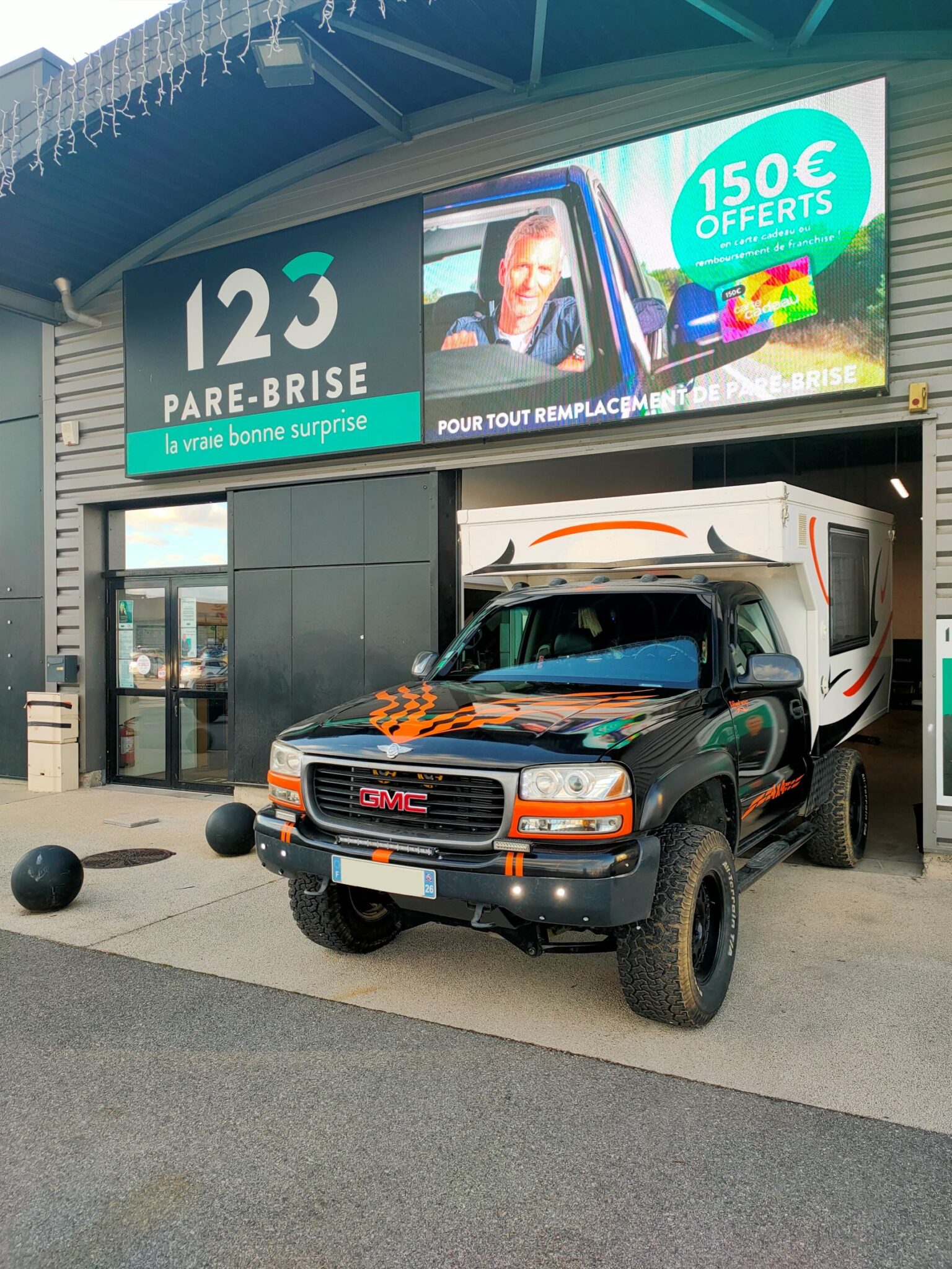 Agence 123 Pare Brise Soyons véhicule GMC