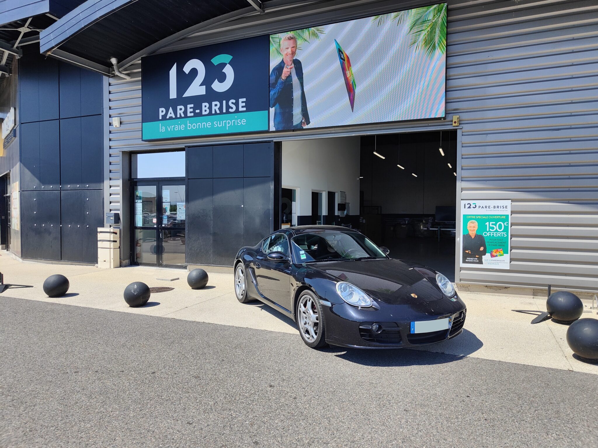 Agence 123 Pare Brise Soyons véhicule Porsche