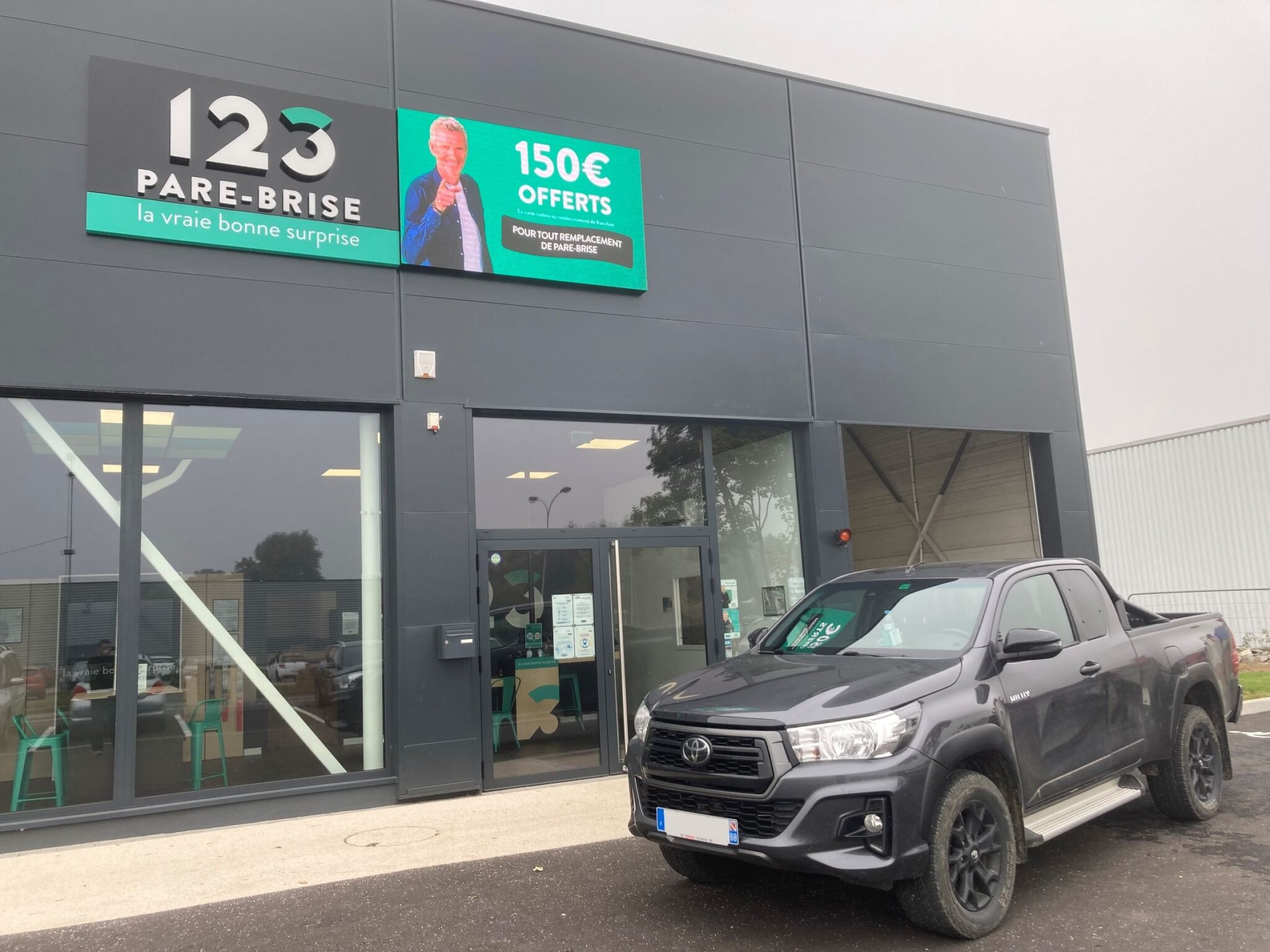 Agence 123 Pare Brise Wittenheim véhicule client