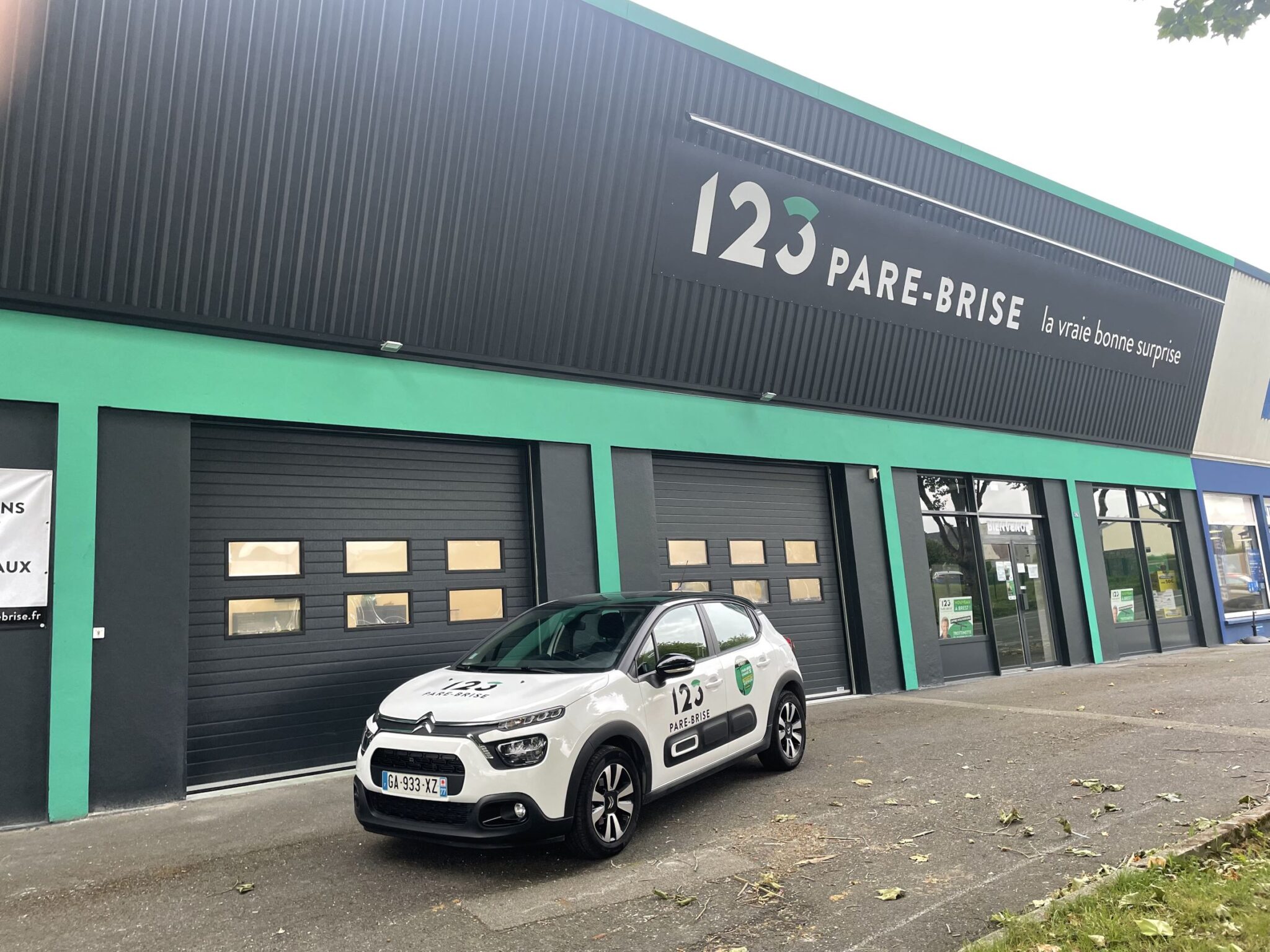 Agence 123 Pare-Brise de Brest façade