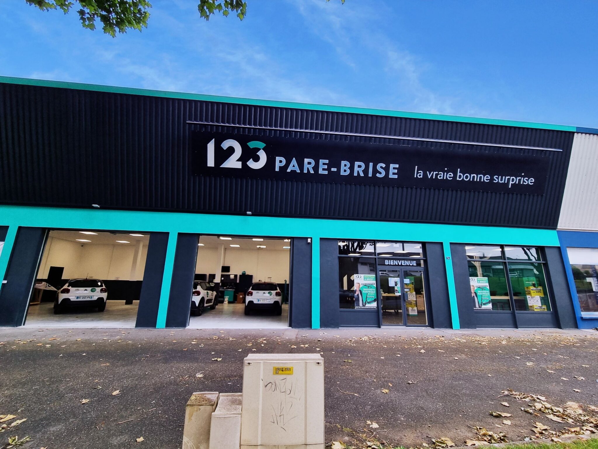 Agence 123 Pare-Brise de Brest façade