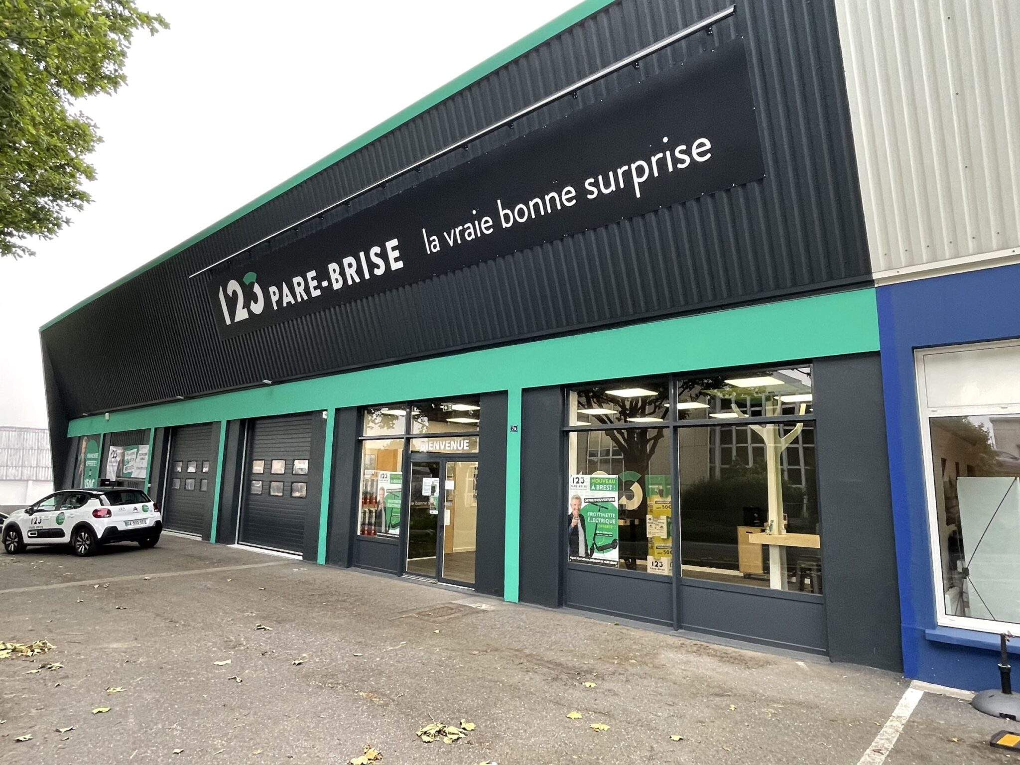 Agence 123 Pare-Brise de Brest façade